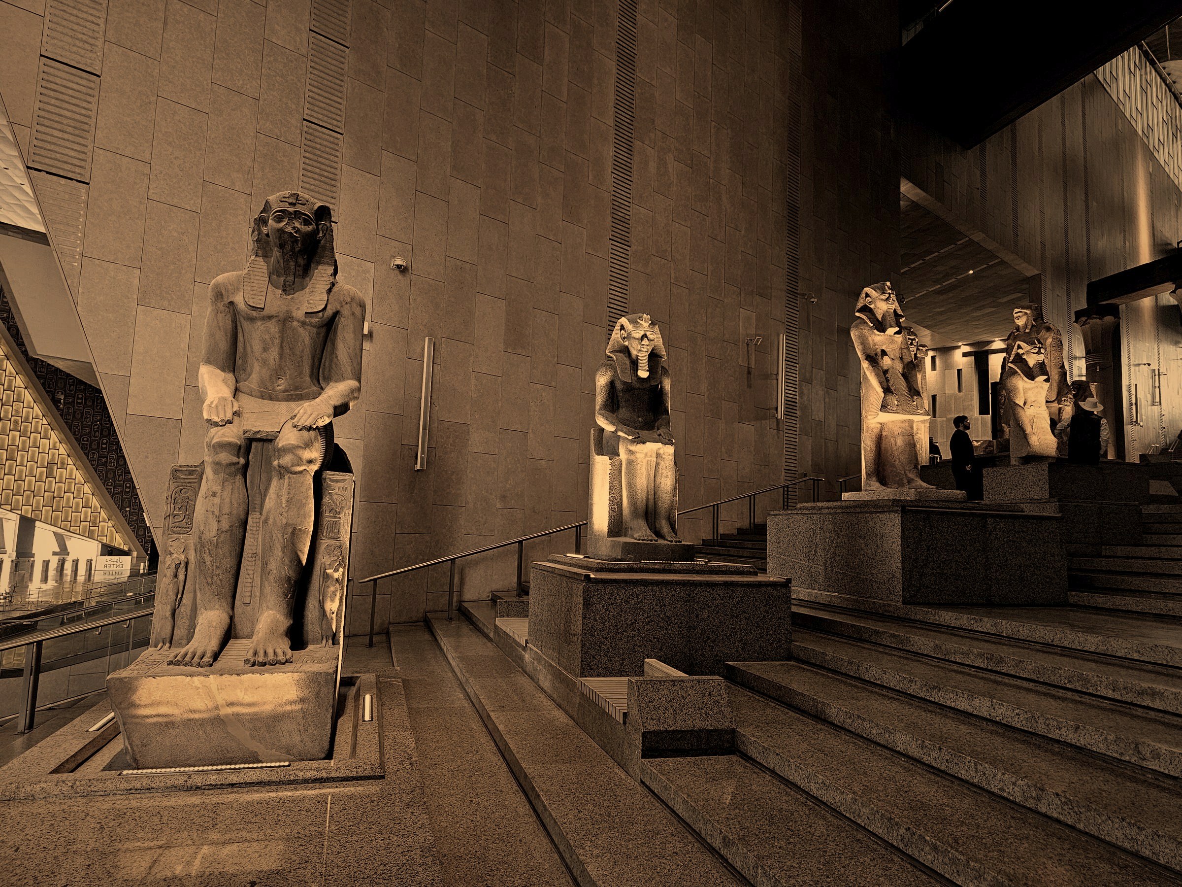 Grand Staircase of the Grand Egyptian Museum